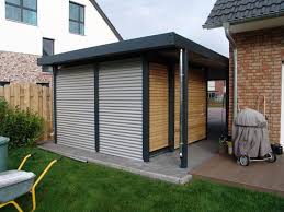 Design Metall Carport Aus Holz Stahl Blech Mit Abstellraum Individuell Bochum Deutschland Metallcarport Stahlcarport Doppel Stahlcarport Carport Metall Carport