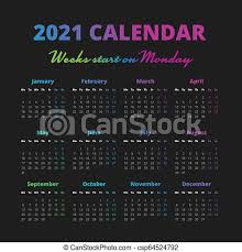 Skriva ut kalender 2021 : Kalender Med Veckor