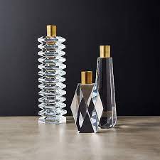Cosette Crystal Modern Taper Candle