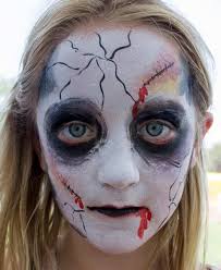 Zombie Face paintings