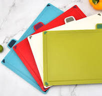 4pcs Food Grade PP TPR Portable Cutting Boards with Color ...