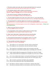 To print either the test or answer key. Parallel Structure Worksheet Answers Dhs