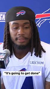 Buffalo Bills RB James Cook spoke about his ongoing contract negotiations  at training camp