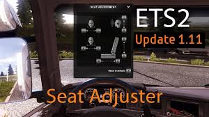 Ets 2 Seat Adjuster Update 1 11 Youtube
