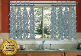 7 Beautiful Patterns For Crochet Curtains