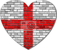 There are 192 england flagge for sale on etsy, and they cost $16.33 on average. England Flagge Auf Einer Mauer In Herzform Illustration Flagge Fototapete Fototapeten Nubes Grossbritannien Mauer Myloview De