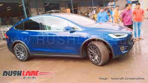 Design and order your tesla model x, the safest, quickest and most capable electric suv on the road. Tesla Model X Suv Lands In India From America 475 Kms Range All Electric