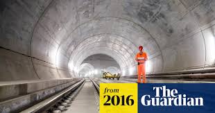 With rock cover up to 2,300 metres in depth, temperatures inside the mountain reached as high as 50 degrees celsius. World S Longest Rail Tunnel To Open In Switzerland Under Alps Switzerland The Guardian