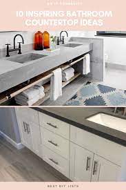 Bathroom Countertop Ideas Bathroom Countertops Diy Countertops Diy Bathroom