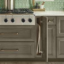 We love restoration hardware floors, but did not have reclaimed wood in hand so we recreated it. 6 Inch Wide Cabinet Kraftmaid Kitchens Kitchen Cabinet Accessories Kitchen Cabinets