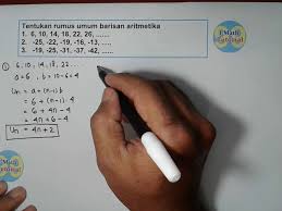 Peluang dari sukses adalah p, yang bersifat 6 3. Cara Menemukan Dan Menentukan Rumus Suku Ke N Barisan Aritmetika Youtube