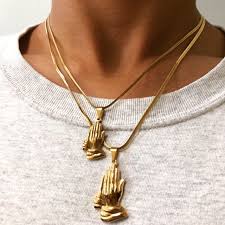 Shop at king ice today! Praying Hands Necklace Shopee Philippines