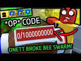 Make sure you watch all the way to the end and enjoy!! 1 Billion Bag Capacity With This New Op Code Onett Broke Bee Swarm Roblox Bee Swarm Simulator Youtube