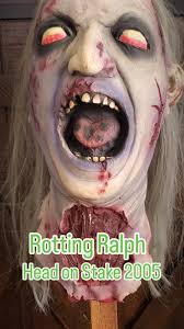 Rotting Ralph Latex Foam Halloween Prop 2005 sold at Sprirt Halloween,  distributed by Paper Magic Group Designed by Don Post Studios  #latexfoamprop #halloweenprop #donpost #donpoststudios #donpost ...