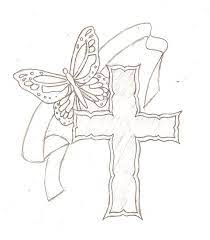 They represent hope, positivism, and beauty. Cross Butterfly Tattoo By Blkmagick On Deviantart