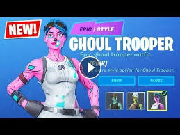 I have the whole season shop, og styles for ghoul and skull, also have the s2 battlepass. Og Pink Ghoul Trooper New Halloween Item Shop Update Fortnite Battle Royale