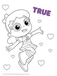 I recommend using card stock if you want to color with markers. Kids N Fun Com 10 Coloring Pages Of True And The Rainbow Kingdom