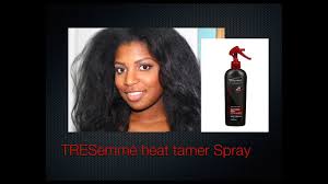 Spritz tresemmé keratin smooth iron smoothing spray on your hair to hit two birds with one stone: 49 Tresemme Heat Tamer On Natural Hair Youtube