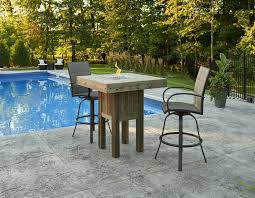 Not one that is quick to get rusty days after you leave it outside, or one of poor quality that will only last a couple of weeks. Westport Square Pub Height Gas Fire Pit Table