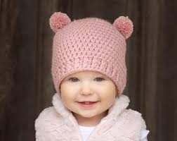 Toddler Hat 65 Colors Olive Green Mini Pom Bear Beanie Newborn Baby Boy  Toddler Girls Womens Fall Fashion Autumn Knits Winter Crochet Beanie