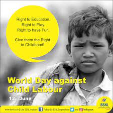 The law on child labour in india provides for punishments for illegal labour of children but does not completely disallow the employment of children. Bsnl India Auf Twitter Child Is Meant To Learn Not To Earn For A Better Nation Stop Child Labour Wdacl Un Unicef Childlabourday Worlddayagainstchildlabour Https T Co Ylff841k0u