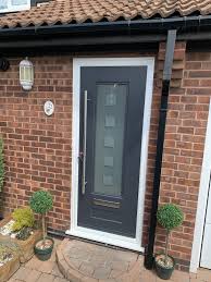 The New Rockdoor Vogue Optima We Fitted Last Week What A Transformation This Made Rockdoor Verysecuredoors Rockdoors Comp Doors Composite Door Door Price