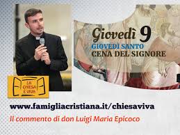 Sul piano liturgico il giovedì santo prevede la messa crismale celebrata al mattino nelle cattedrali al termine della messa vespertina del giovedì santo , l'eucaristia viene conservata nell'altare della. Giovedi Santo La Parola Per La Vita Famiglia Cristiana