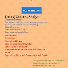 Let S Join Our Team Now Send Your Complete Cv And Cover Letter To Resume Nusatrip Com Cc To Nita Permata Nusatrip Com Nusatrip Onlinetravel Travel Jakart