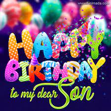 Wishing you all the happiness that life can bring. Happy Birthday Son Gifs Download On Funimada Com
