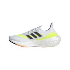 Adidas ultra boost xix 'pride' weiß/rot/gelb ef3675. Adidas Ultra Boost 21 Laufschuhe Damen Weiss Gelb Deinsportsfreund De