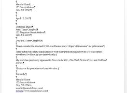 Cover Letters For Literary Magazines Mandie Hines Author