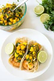 Tropical Coconut Shrimp Tacos Tastes Lovely
