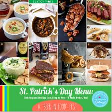 Irish themed dinner party : St Patrick S Day Themed Birthday Menu A Beer In Food Fest