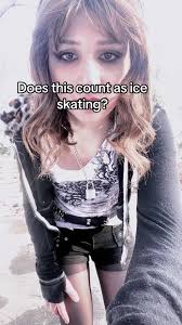 Girl Loses Shirt Rollerblade