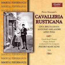 Non c'è un intento filologico, troppo complesso per essere. Pietro Mascagni Pietro Mascagni Dutch Royal Theatre Lina Bruna Rasa Antonio Melandri Afro Poli Cavalleria Rusticana Mascagni Conducts Amazon Com Music