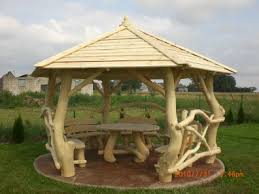 Pavillon Aus Holz Unikat Gazebo Outdoor Structures Outdoor