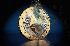 Broken Ethereum Coin Ethereum The Virtual Crypto Currency 3d Rendering Ethe Sponsored Paid Ad Coin Blockchain Buy Cryptocurrency Cryptocurrency