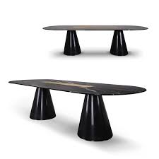 He arrived at something outstanding. Bertoia Big Dining Table Essential Home Mid Century Furniture