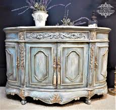 Persian Blue French Inspired Cabinet Furniture Makeover Diy Chalk Paint Painted Furniture French Inspired Cabinet