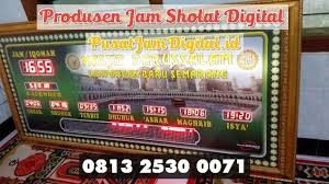 Disinilah tempatnya, langsung dari pabrik produsen jam sholat digital terbaik dan terpercaya, toko.pabrikdigital.tech. Jam Solat 5 Waktu Di Tapanuli Tengah Wa 0813 2530 0071