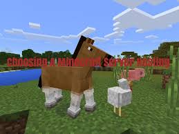 Check spelling or type a new query. 7 Factors How To Choose A Minecraft Server And Buy Seekahost