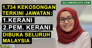 Mencari provinsi dimana sekolah yang ingin kamu cari npsn. 1 734 Kekosongan Terkini Jawatan Kerani Pembantu Kerani Dibuka Seluruh Malaysia Minima Pmr Layak Memohon Salam Kerjaya