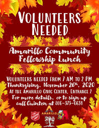 Maybe you would like to learn more about one of these? The Salvation Army And Other Organizations Working Together For Thanksgiving Luncheon