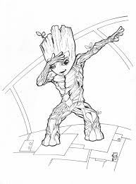 Implausible groot coloring pages coloring method. Groot Coloring Pages Coloring Home