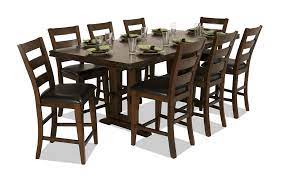 From round table tops to rectangle and square table tops, i offer plenty of options to choose from. Enormous 9 Piece Counter Set Bob S Discount Furniture