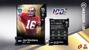 Part of building your character in the yard starts with prototypes. Madden Nfl 21 On Twitter Joe Montana Is Ready To Get W S Too Madden20