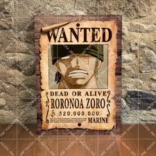 Daftar harga buronan one piece terbaru dan poster bounty update. Poster Bounty Wanted Buronan One Piece Shp 20x30 30x40 Cm