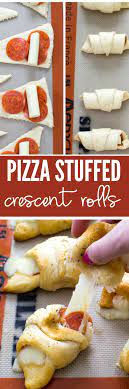 Pizza Stuffed Crescent Rolls The Recipe Critic Food Crescent Roll Recipes Recipes