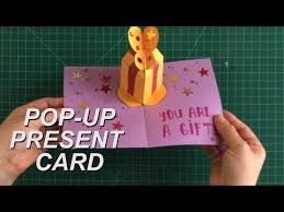 Creating an account will allow you to access all your free templates (and future purchases) from your purchase history, even if your spam filter prevents the delivery of our automated receipts — it will not put you on our emailing list. 9 Diy Pop Up Present Card With Matthew Reinhart Youtube Pop Up Diy Presents