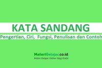 Contoh kalimat yang menggunakan kata. Kata Sandang Pengertian Ciri Ciri Fungsi Penulisan Dan Contoh